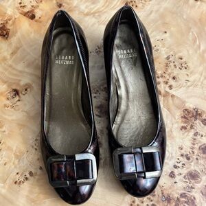 Stuart Weitzman Tortoise Women's Wedges